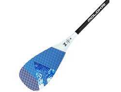 Продажа карбоновых весел Molokai Hero (Blue) для сапбордов в Иркутске