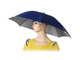 зонтик, на голову, зонт-шляпа, от дождя, синий зонтик, зонт от солнца, зонты, umbrella, зонт-кепка