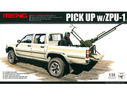 Сборная модель: (Meng VS-001) Пикап с ZPU-1