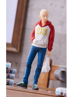 Фигурка Сайтама (Saitama OPPAI Hoodie Ver. Pop Up Parade)
