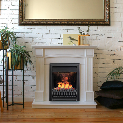 камин электрический Andrea WT с очагом 3D Oregan