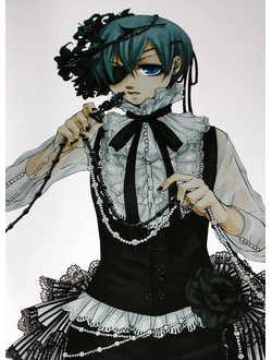 Оригинальный Арт Бук Black Butler / Kuroshitsuji Artworks 2 (Темный Дворецкий)