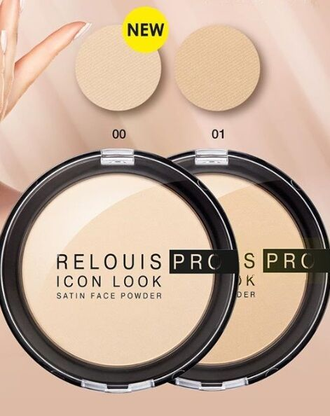 Пудра компактная RELOUIS PRO Icon Look Satin Face Powder