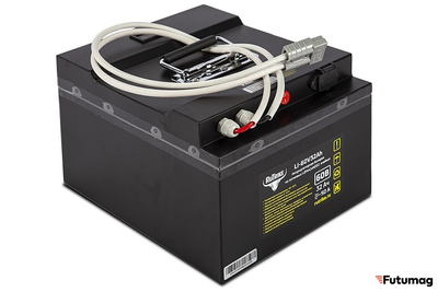 Литиевый тяговый аккумулятор RuTrike (18650 MnCoNi) 60V32A/H