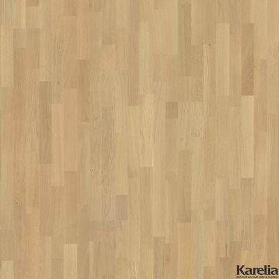 Паркетная доска Karelia Дуб Select New Arctic 3S 3-полосная белое масло 2G без фаски толщина 14 мм 3.41 м2