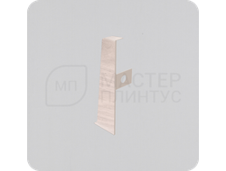 Заглушка торцевая для ПВХ плинтуса Cezar HI-LINE PRESTIGE 163