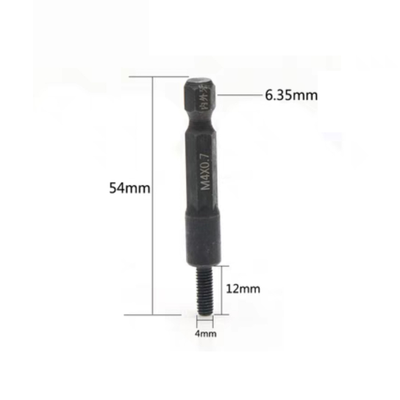 Бита М4 для закручивания футорок по дереву