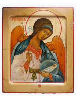 Ангел-Хранитель. Рукописная икона.