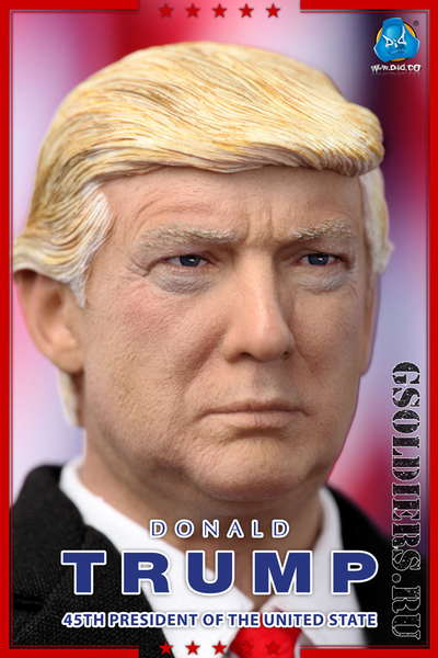 Дональд Трамп  - Коллекционная фигурка 1/6 Donald Trump (AP002) - DID