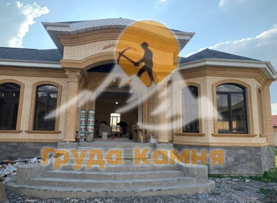 Акушинский желтый камень с фаской