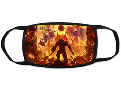 Тканевая защитная маска Doom/ Дум №8