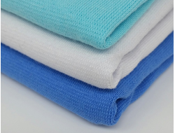 Рибана с лайкра ( 95% х/б - 5% лайкра )  крашенное - отбеленное