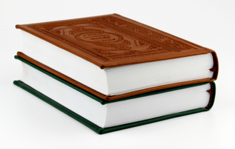 Коран на арабском языке купить в 2-х цветах зеленый и коричневый 13х17 см