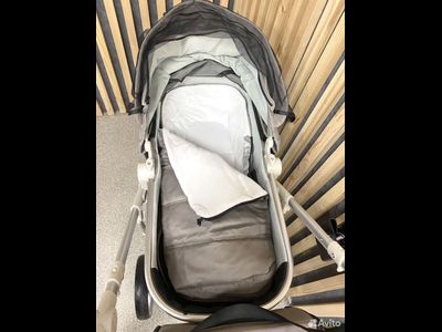 Детская коляска 2 в 1 Farfello Aimile Original Космический Латте Экокожа