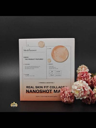 MEDI ANSWER Тающая маска с наноиглами против всех возрастных изменений 5 шт.