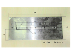 Лопасти для TSS DMD1000 (к-т из 4 лопастей)