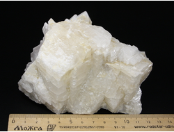 Кварц молочный, Кальцит, друза, Россия, Дальнегорск (115*90*78 мм, 749 г) №26035