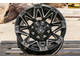Комплект дисков R16 8,5J ET+0 6*139,7 FBX 126-6 Черный с фрезеровкой (R707)