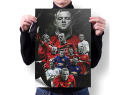 Плакат Манчестер Юнайтед, Manchester United FC №7