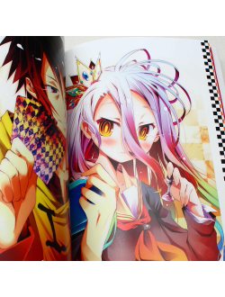 Оригинальный Арт Бук No Game No Life (Нет игры Нет жизни)