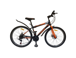 Мечта Omega 26'' (black-orange) (21 скорость, дисковые тормоза)