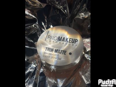 PROMAKEUP laboratory TRUE MATTE финишная прозрачная пудра