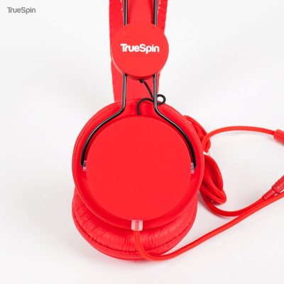 Наушники True Spin Basic Headphone Red