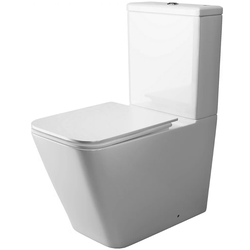 Унитаз-компакт Ceramicanova Cubic CN1803 с микролифтом, безободковый