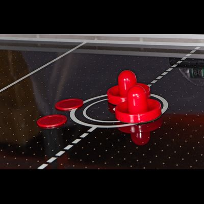 Аэрохоккей «Black Ice» 7 ф (213 х 111 х 80 см, черный)