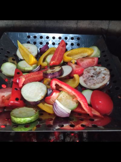 Решетка гриль для овощей