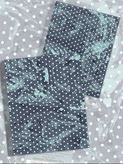 Тетради с Мрамором Marble 5 дизайнов -  24 листа