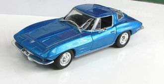 Масштабная модель Суперкары №77. Chevrolet Corvette Stingray (без журнала)