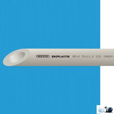 Труба Ekoplastik STR090P20X D 90 мм PPR PN 20 (S2,5) Полипропиленовая