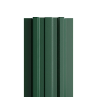 Штакетник металлический МП LАNE 16,5х99 0,45 Полиэстер двусторонний Зеленый