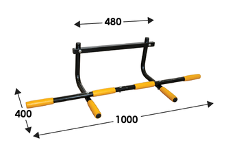 Турник-1 треххватный (крепеж в дверной проем)