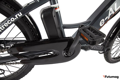 Велогибрид GREEN CITY e-ALFA new Темно-серый
