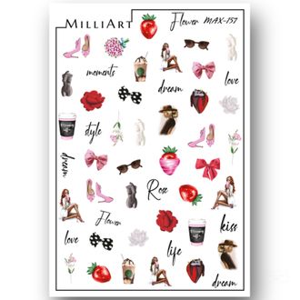 Слайдер-дизайн MilliArt Nails MAX-157