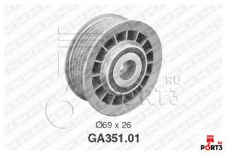 SNR   GA351.01 ролик обв. !\ MB W460/W461/W463 2.5D-3.5TD 87&gt; / W140 2.8 93-98