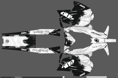 Arctic cat M800 153 2012-15 год #2268