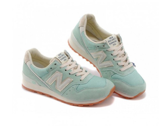 New balance 996 бирюзовые с белым женские (36-40) Арт. 040M(I)