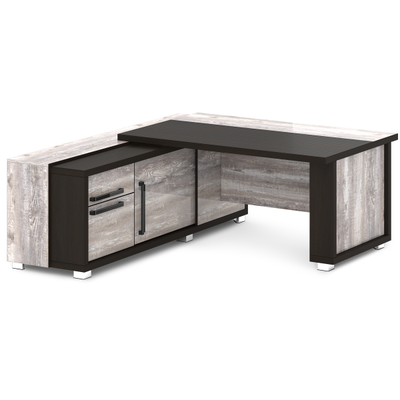 Дуб Линдберг Темный и Бетон Пайн