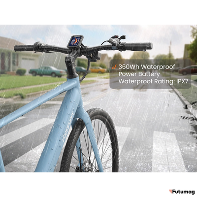 Электровелосипед PUCKIPUPPY Doberman синий