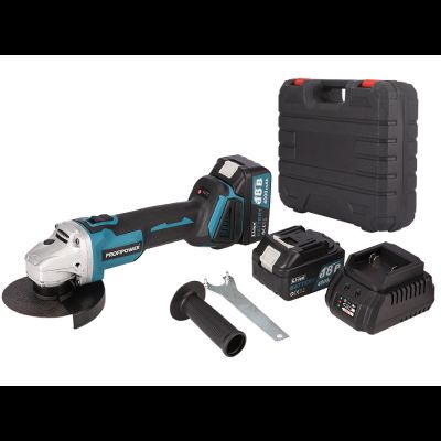 Аккумуляторная УШМ бесщеточная PROFIPOWER MKDGA-18V