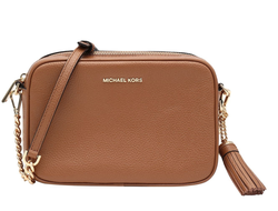 Сумка Michael Kors через плечо бежевая