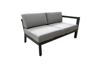 Угловой диван из алюминия Graphite