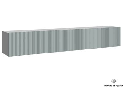 Сканди тумба под ТВ Серый Шифер/Грин Грей Софт