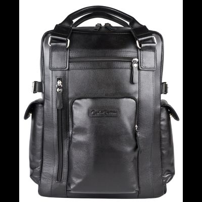 Кожаный рюкзак Corruda black (арт. 3092-01)