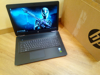 HP PAVILION 17-AB413UR ( 17.3 FHD IPS i5-8300H GTX1050 8Gb 1Tb  + 120SSD )