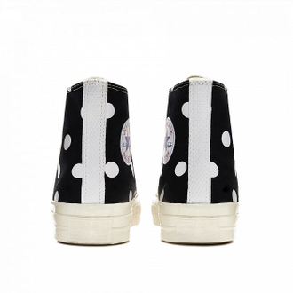 Кеды Converse Comme Des Garcons черные высокие