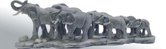 Семь слонов на малой подставке.ОПТ